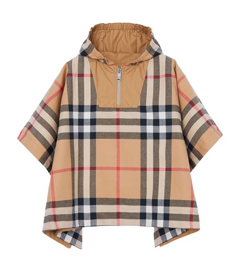 burberry kids poncho